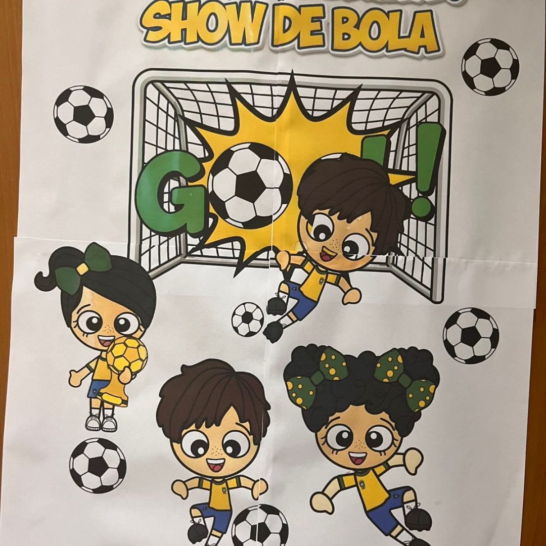 Mural de porta - copa do mundo