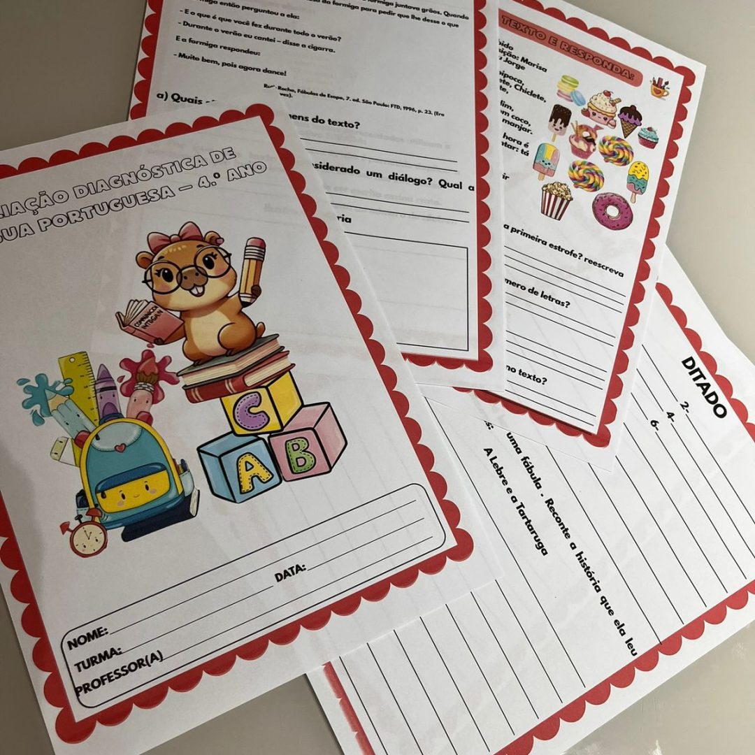 AVALIAÇÃO DIAGNÓSTICA – 4º ANO