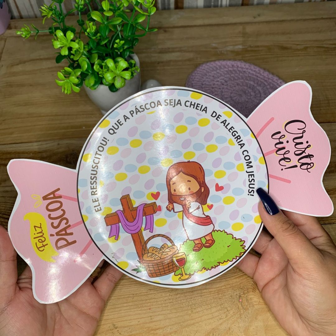 Porta Bombom  para Pratinho 🍫✨Páscoa