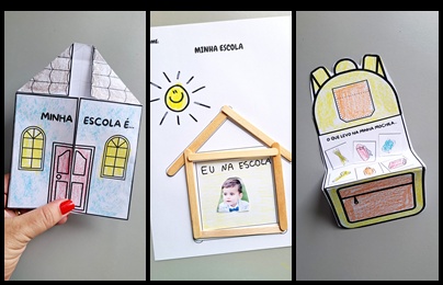Sequência 3 atividades interativas - Dia da escola
