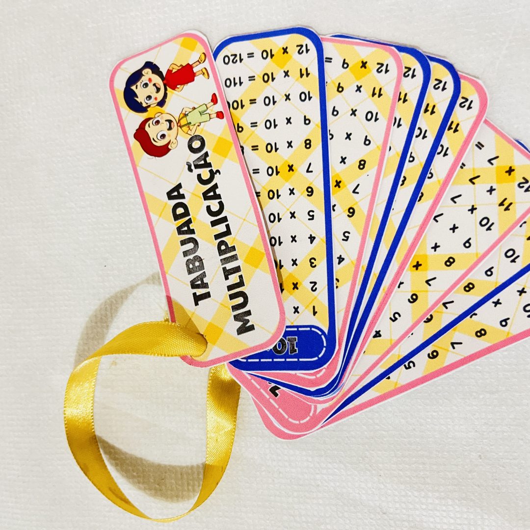 MINI TABUADA DE MULTIPLICAÇÃO