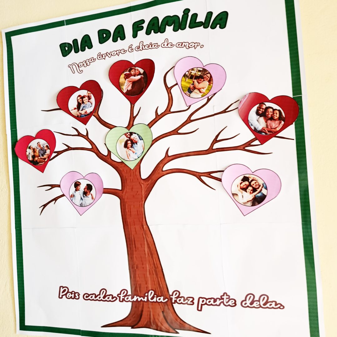 Painel Dia da Família – Nossa Árvore é Cheia de Amor