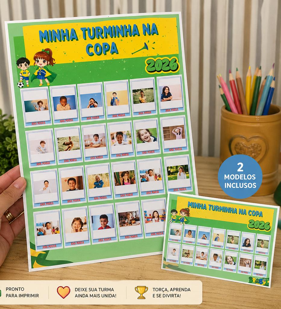 💛MINHA TURMINHA NA COPA 2026🇧🇷💚