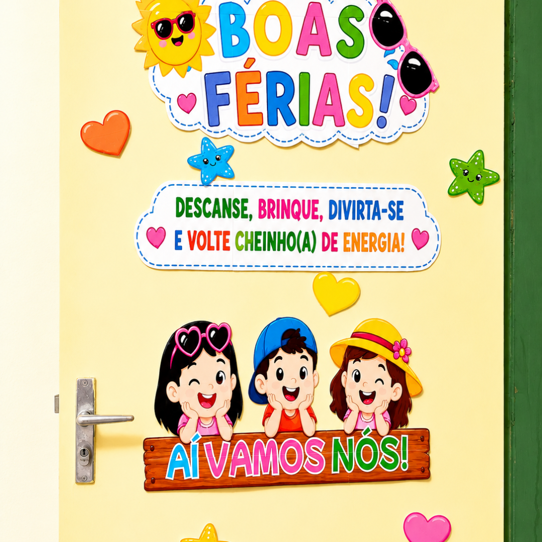 PAINEL DE PORTA – BOAS FÉRIAS