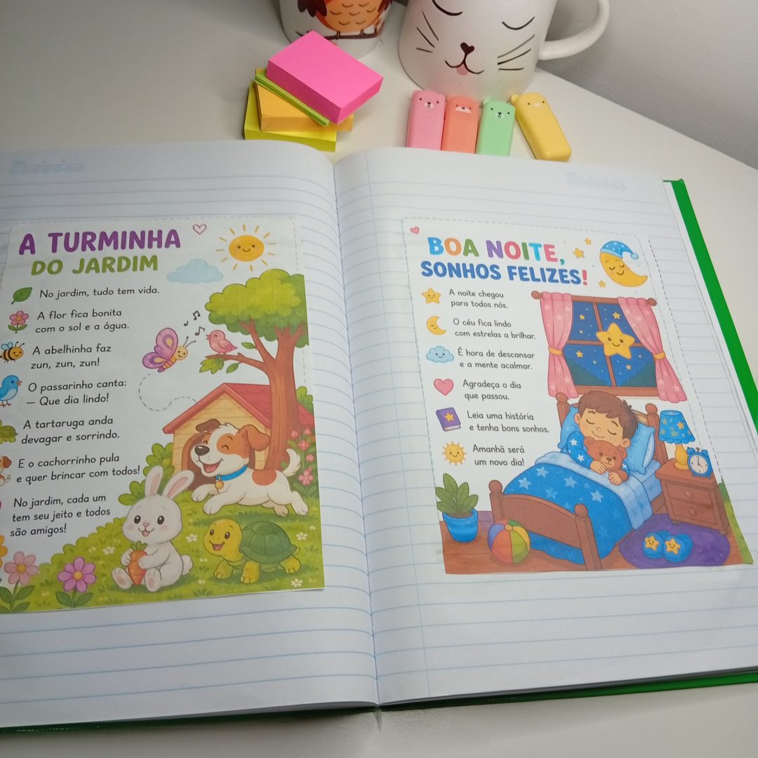 📚✨ CADERNO DE LEITURINHA ✨📚