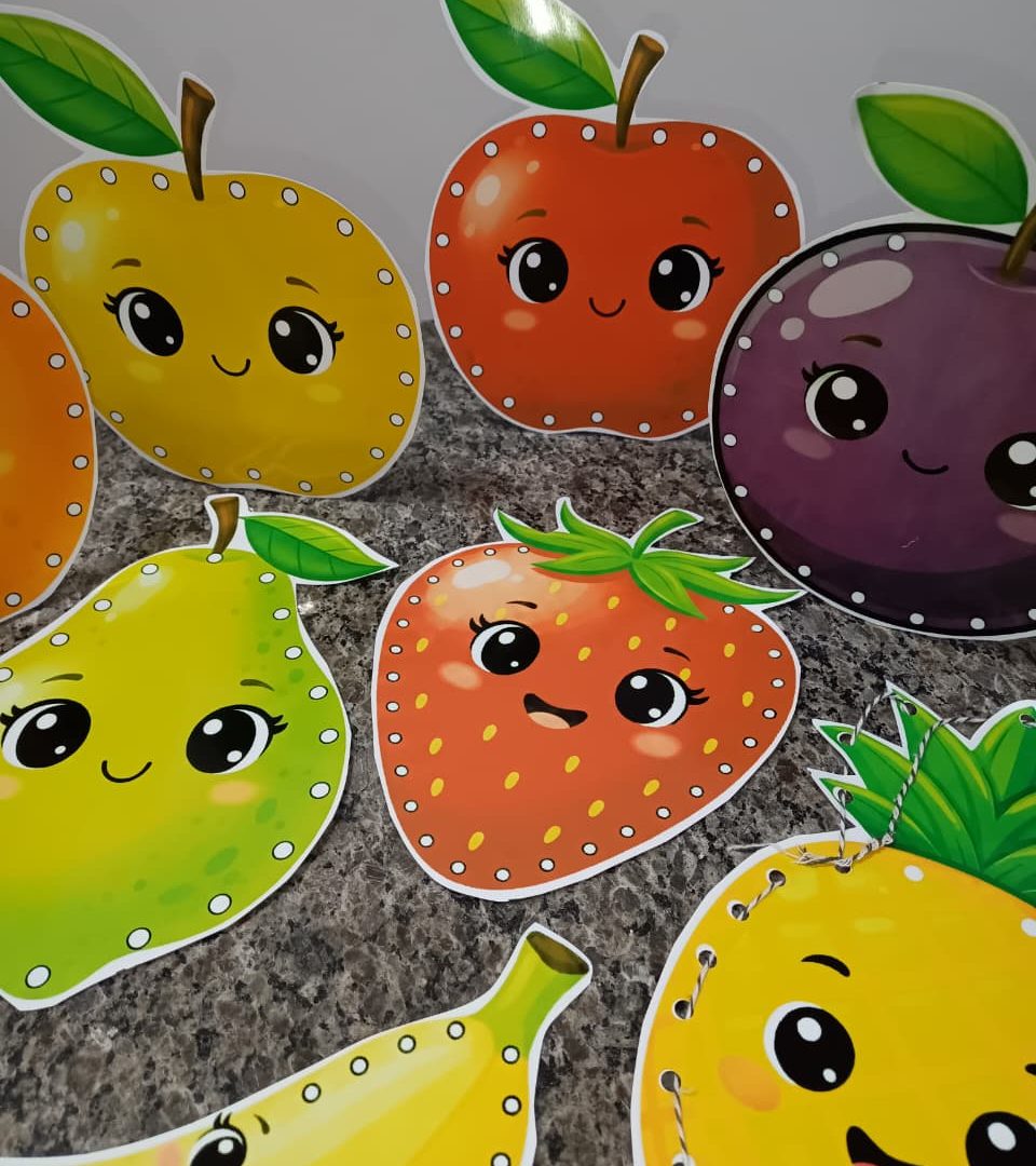 ALINHAVO DAS FRUTAS
