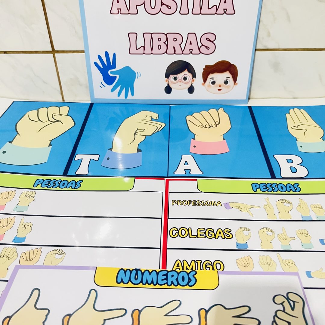 🎯 APOSTILA LIBRAS  – COMUNICAÇÃO E INCLUSÃO AO ALCANCE DAS MÃOS! 🤟