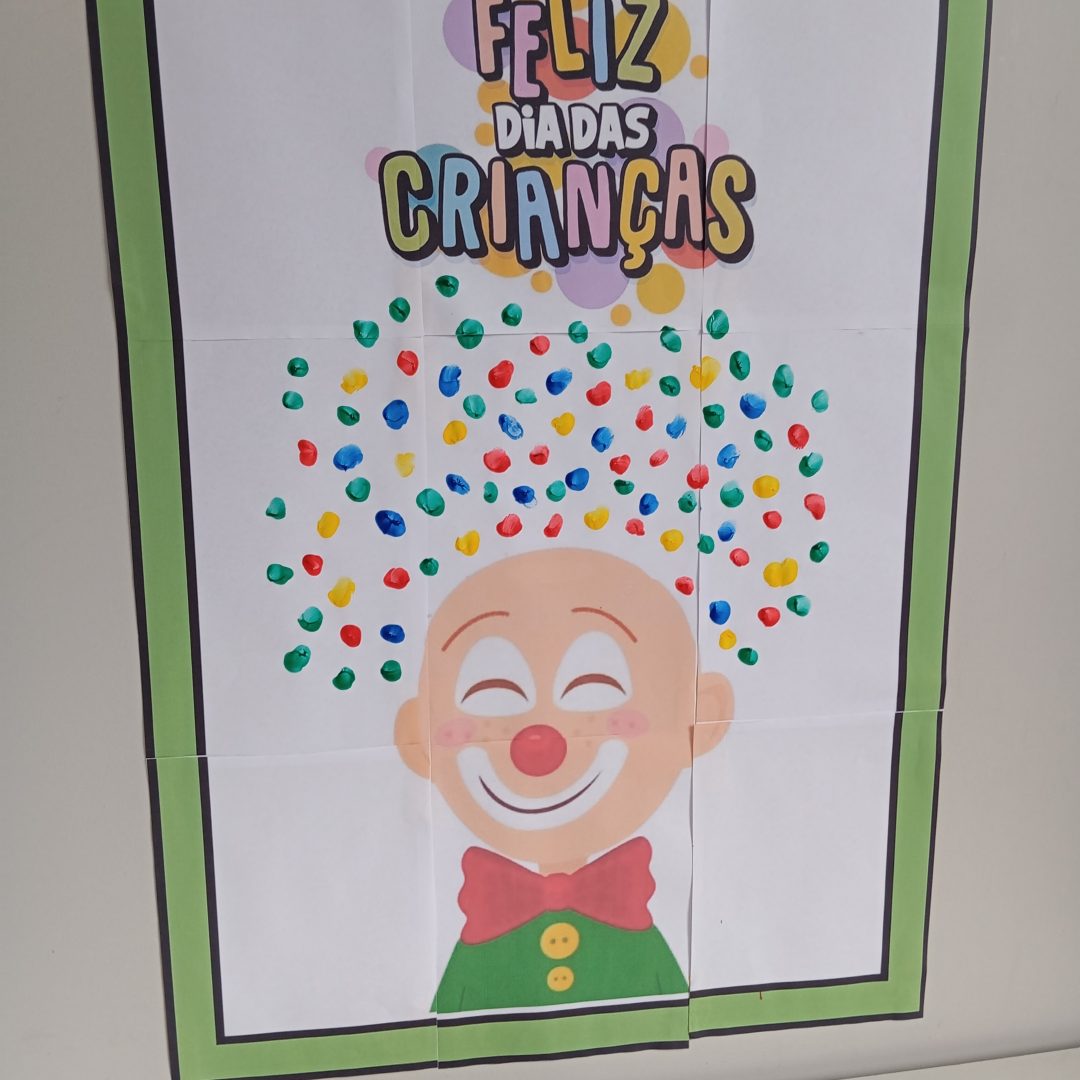 🎉 *Painel Interativo: Palhacinho do Dia das Crianças!*🎉