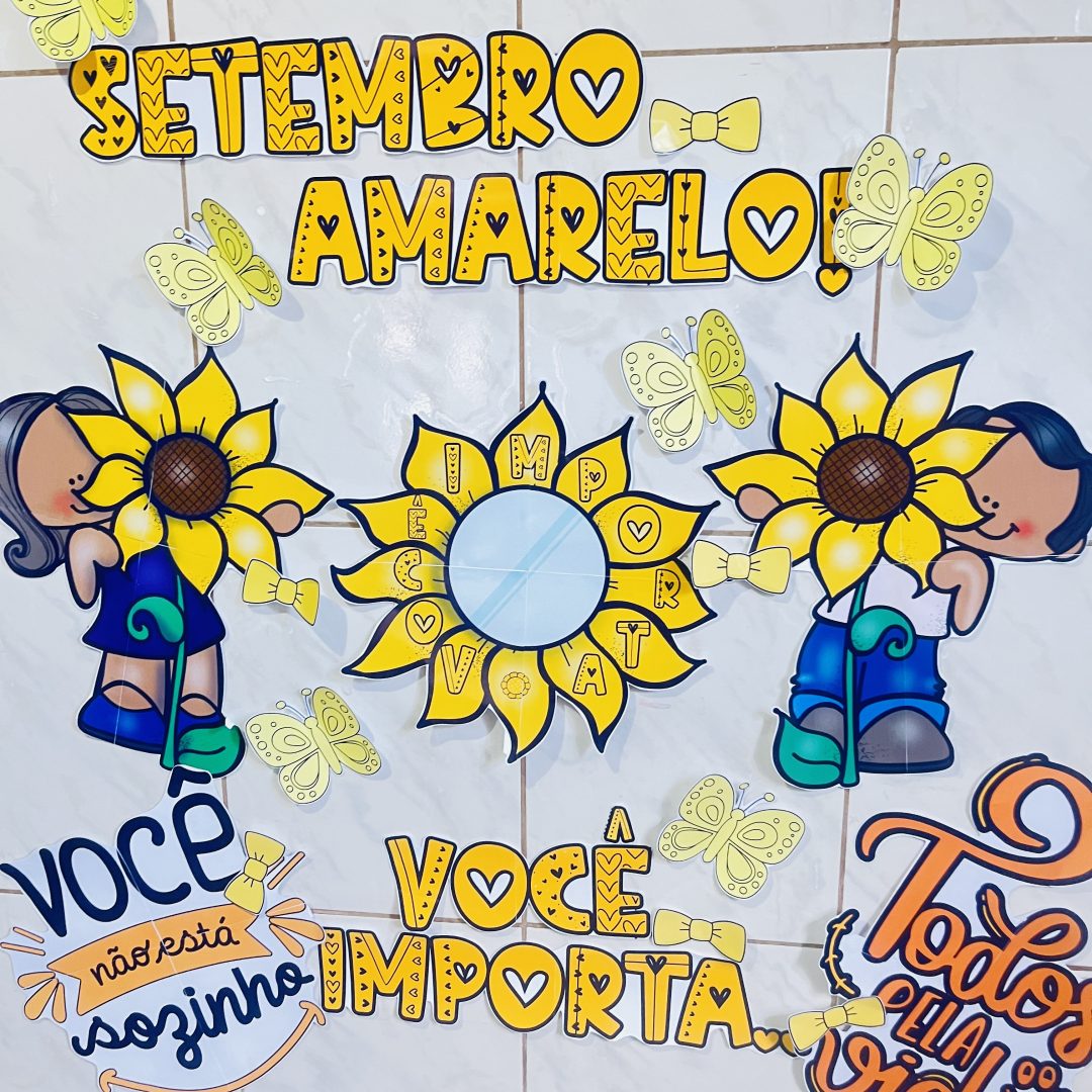Painel setembro amarelo