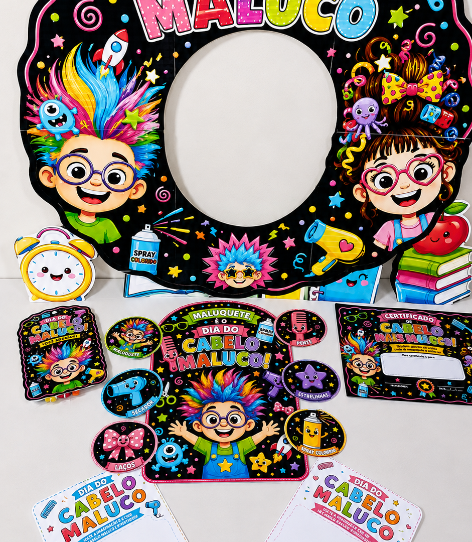 KIT CABELO MALUCO – DIA DO CABELO MALUCO!