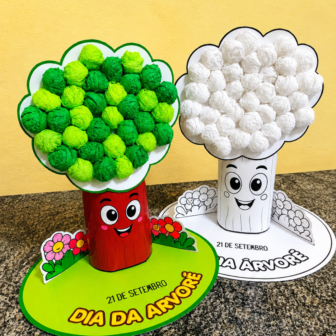 Árvore 3D – Dia da Árvore