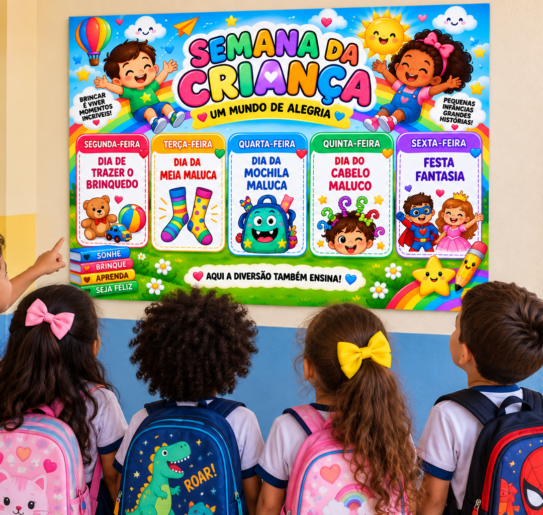 Painel Programação – Semana da Criança