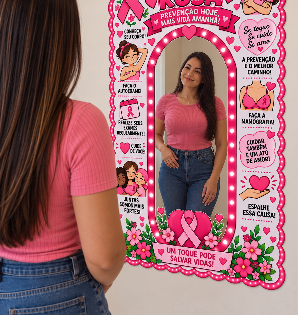 PAINEL ESPELHO – OUTUBRO ROSA